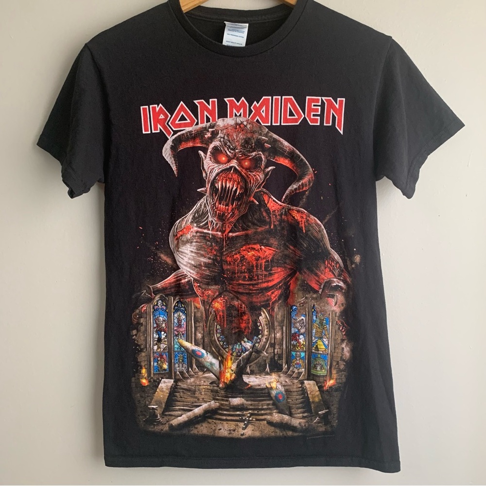 Iron Maiden Legacy of the Beast 2019 World Tour Tee T-shirt Sz S Small